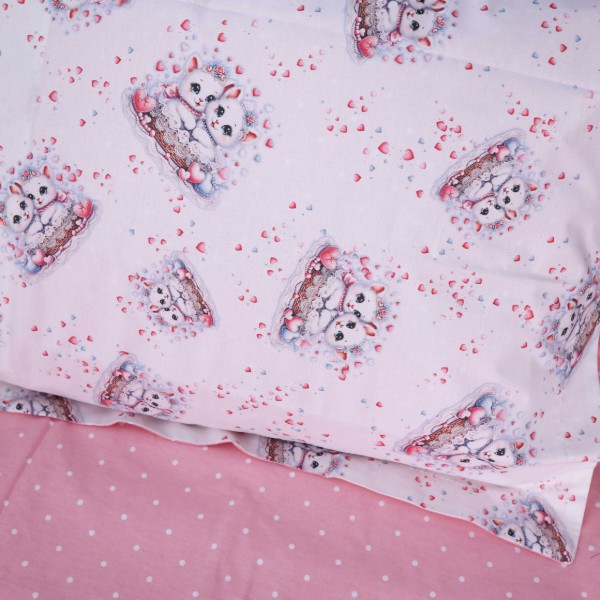 Фото - Комплект постельного белья MirSon Poplin Line Kids 04 Cats 220х240 (2200009714177)